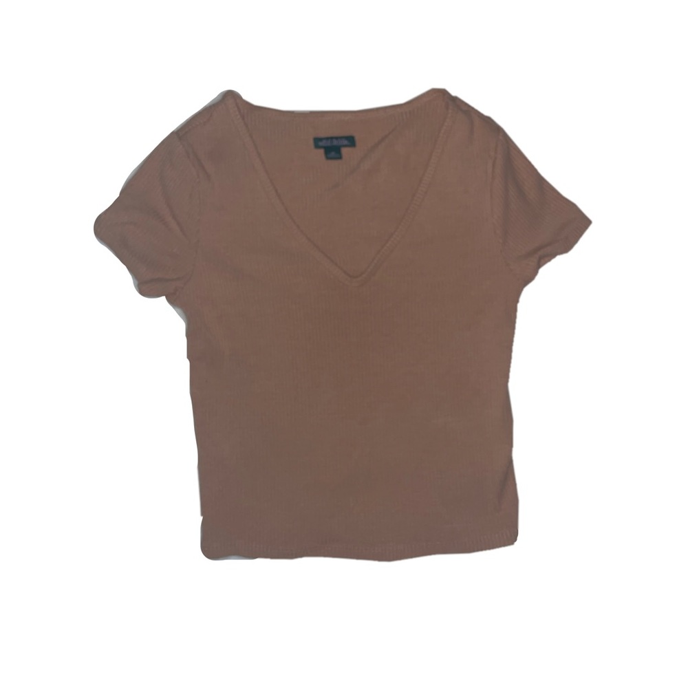 wild fable tan crop top